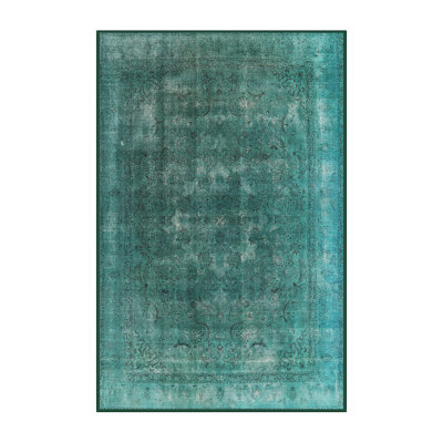 Tapis oriental bleu