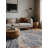 Machine Washable Gray Area Rug-1957182463