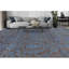 Damask Area Rug in Blue