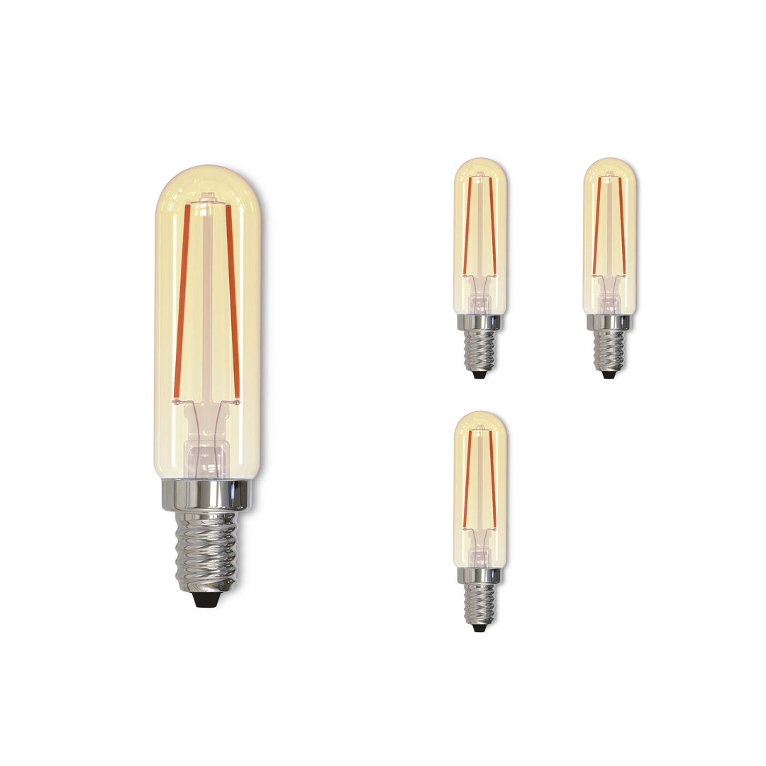 25 Watt Equivalent Antique LED Filament T6 Nostalgic Thread Edison Light Bulb (Set of 4) Bulbrite Industries