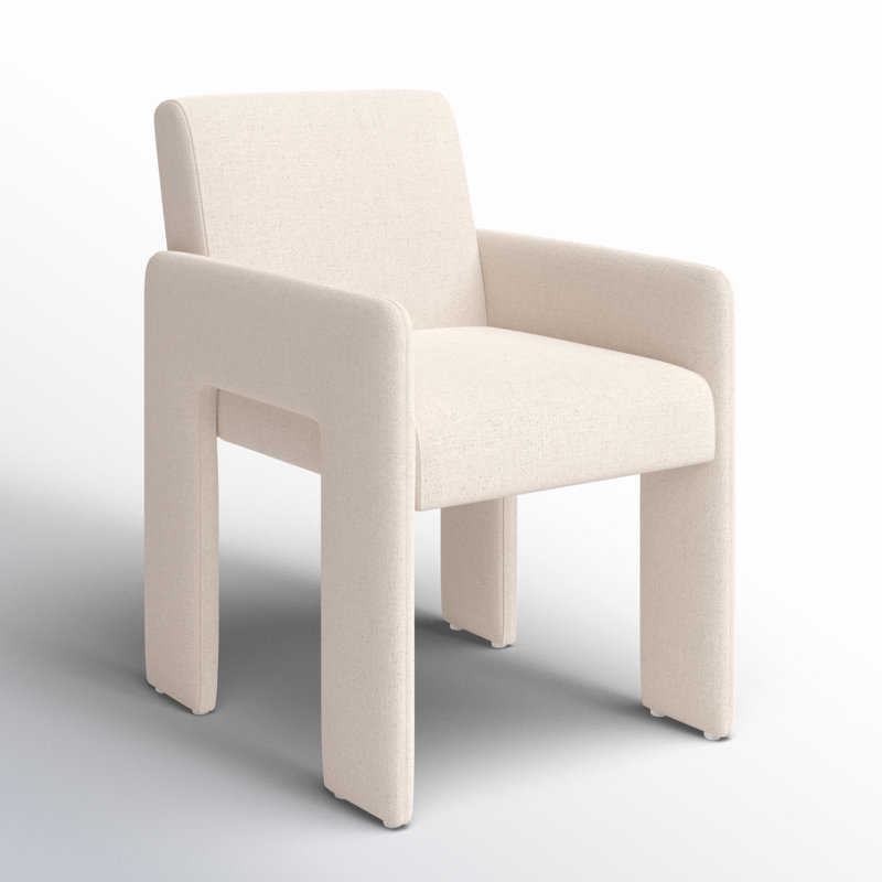 Leny Arm Chair, Linen Antwerp Natural