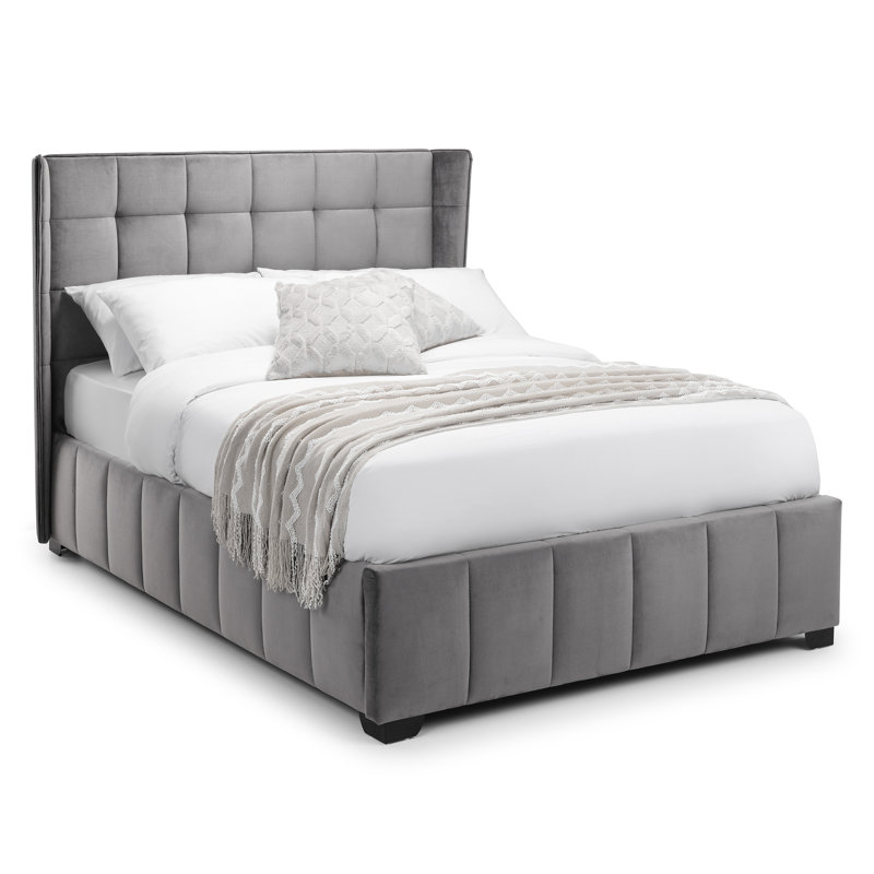 Mareike Upholstered Bed with Mattress, Double (4'6)