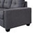 Orisfur. Reversible Sectional Sofa Space Saving With Storage Ottoman Rivet Ornament L-Shape Couch For Large Space Dorm Apartment-589063199