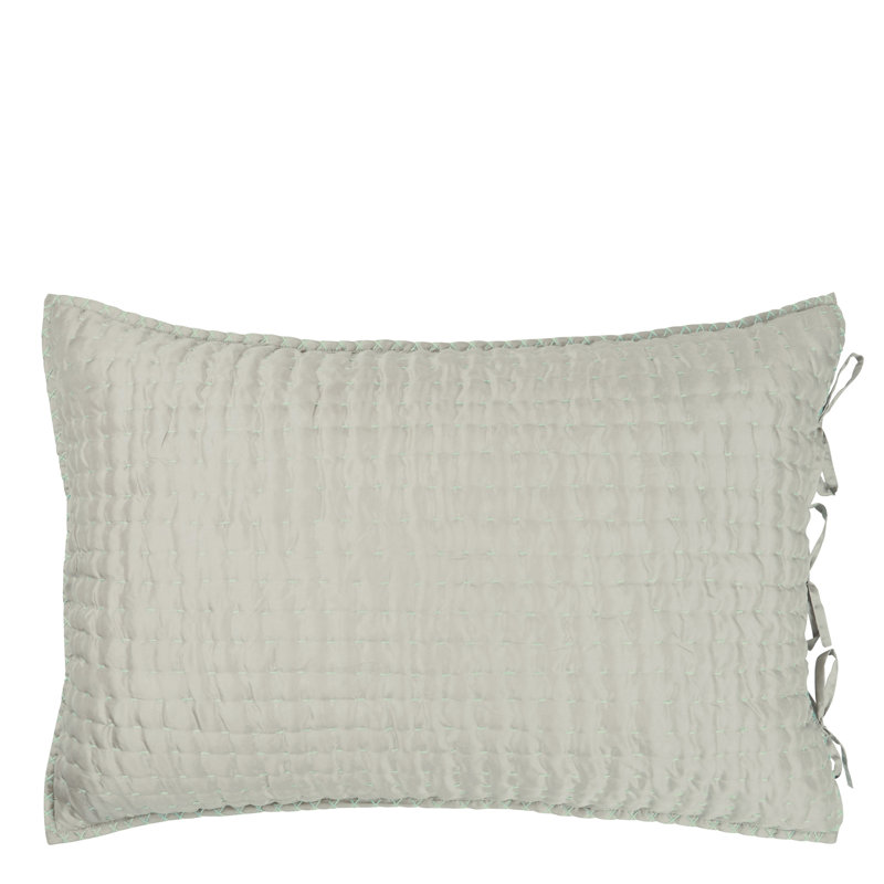 Chenevard Standard Pillowcases, Pebble/Duck Egg 