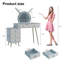Tamme Dressing Table with Mirror-1066701030