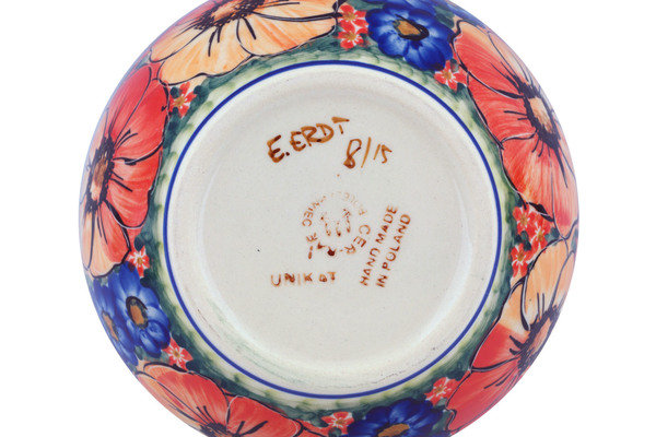 Bright Beauty Stoneware Rice Bowl