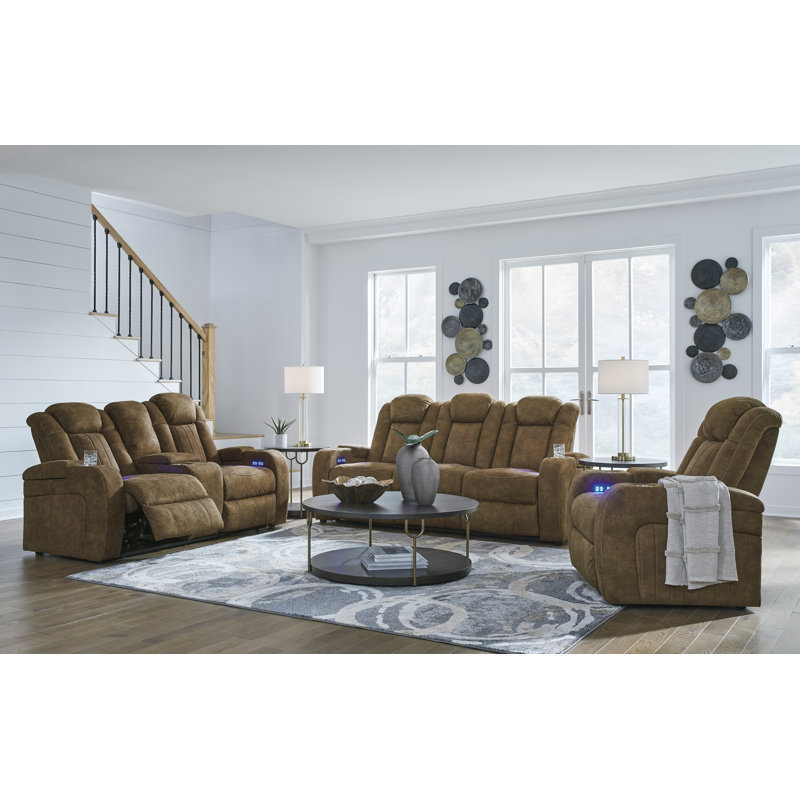 Canapé, causeuse et fauteuil inclinable électrique Wolfridge