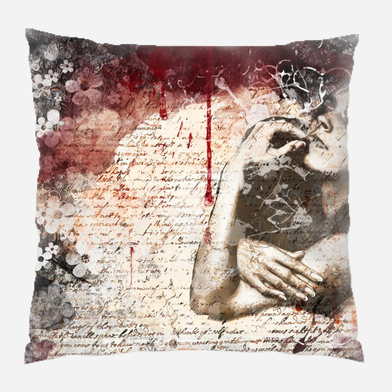 Continuum Outdoor Reversible Throw Pillow, Microsuede, Indoor