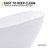 67'' x 31.5'' Soaking Acrylic Bathtub