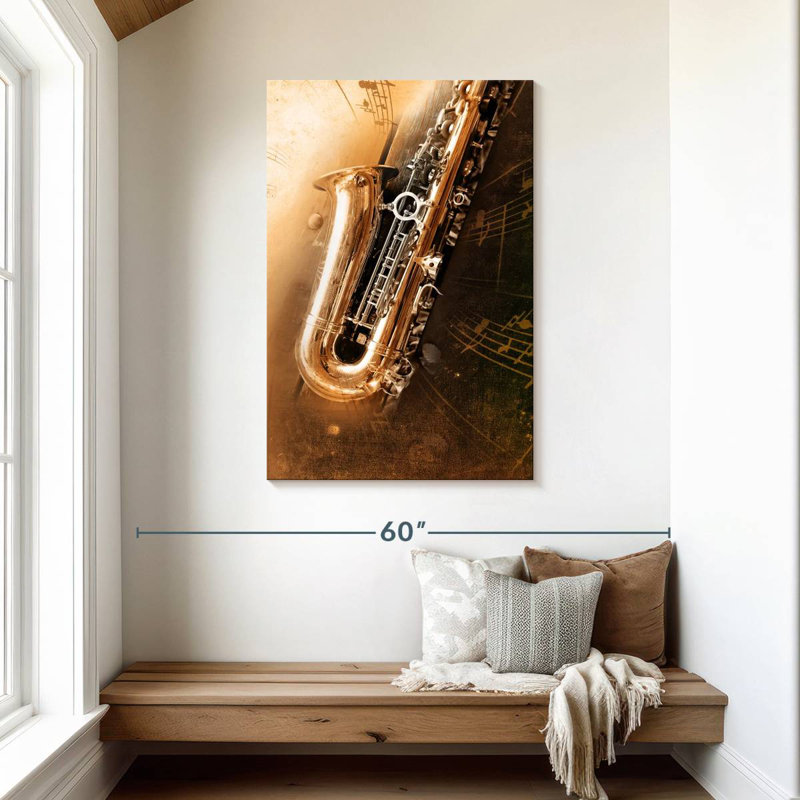 Abarca Saxophone Symphony, H 45 po x l 30 po
