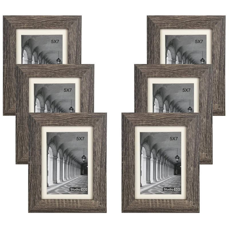 Cadre photo The Great Frontier, Gris, 7 po x 5 po