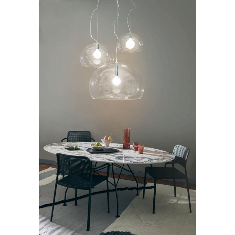 FL/Y 1 - Light Pendant, LED, Small, Transparent
