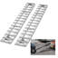 94 po x 15 po Rampes en aluminium capacité de 6000 lb Rampes de chargement 2 pièces