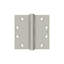 Deltana S45BBNU15 4-1/2" x 4-1/2" Square Hinge, HD, Ball Bearings in Brushed Nickel Pair-1990707466