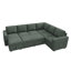 Canapé-lit modulaire en U avec rangement Anureet Latitude Run®-1047919763