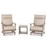 Bungalow 2 - Person Patio Conversation Set with Sunbrella® Cushions