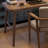 Light chestnut color Rectangular Solid Wood Executive Desk with drawers desk-1084316341