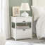 45cm W Manufactured Wood Bedside Table