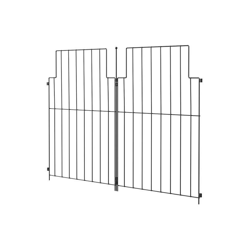 42cm H x 32cm W Metal Border Fencing