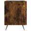 Hilaire 40cm W Iron Bedside Table-91686534-125113103