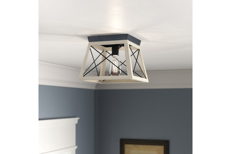 1-Light 9.5" Flush Mount