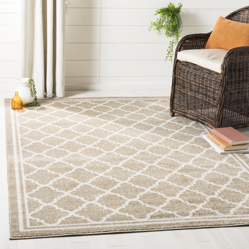 Daneya Performance Geometric Rug, Rectangle 4' x 6'