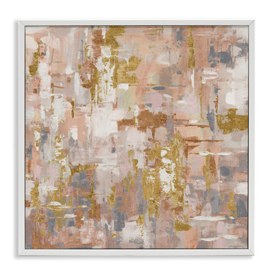 Abstrait avec traces de peinture, estampe numérique de Lorenzo Collective