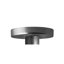Radiance - Medium Globe Semi-Flush - Greco Travertine - Brushed Nickel - Replaceable Bulb-136259905-136259924-136259926