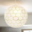 Luminaire suspendu sphère fabriqué à la main 1 lumière Abbington-389706280-290086187