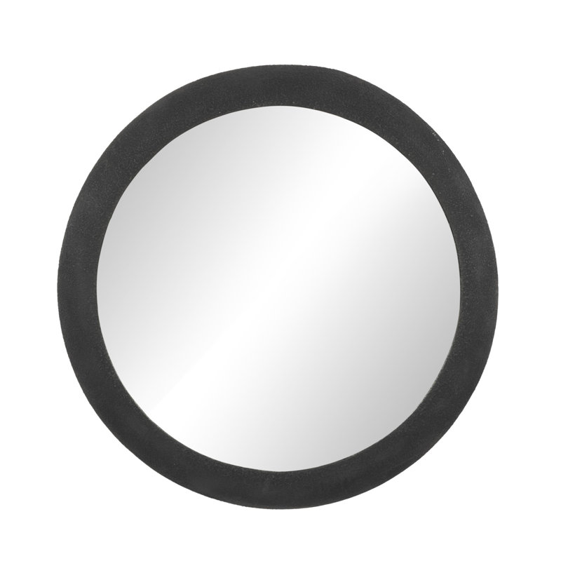 Grazia Round Iron Mirror