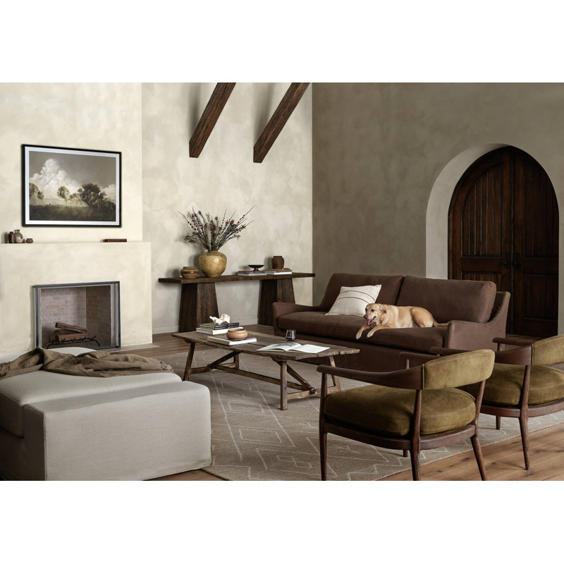 Dedrianna Coffee Table-Burnt Bleached Oak