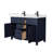 Beckett 48" Freestanding Double Bathroom Vanity with Quartz Top-108352015-108352018-108352014