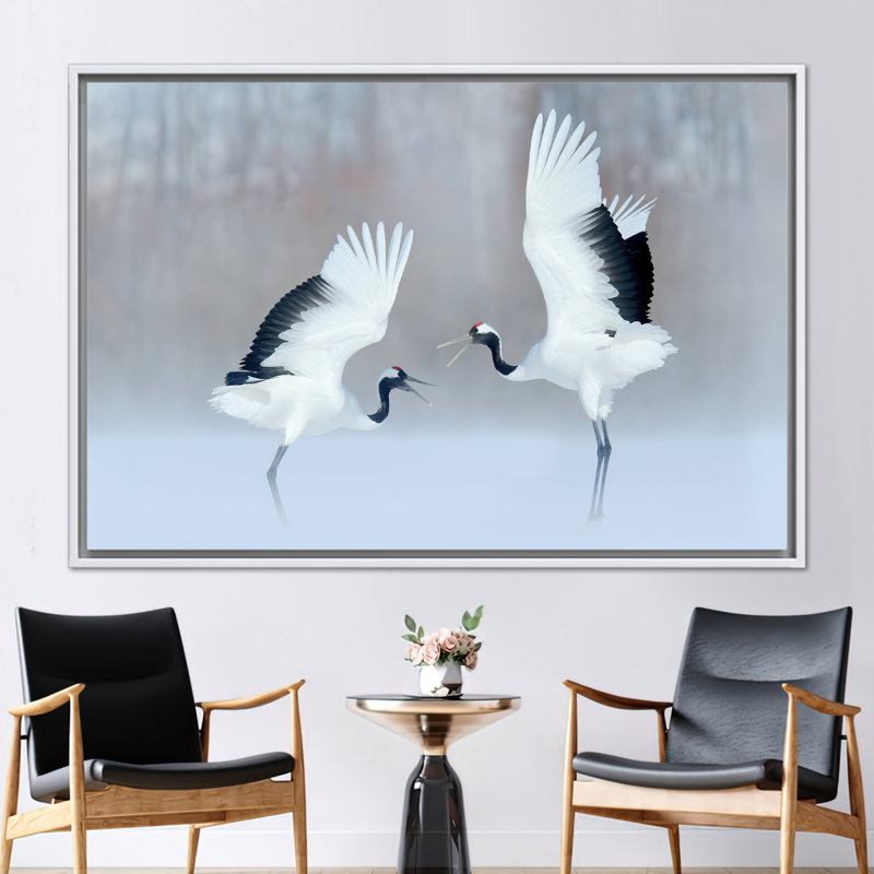 Print on Canvas, White Floater Framed, 60 cm H x 90 cm W