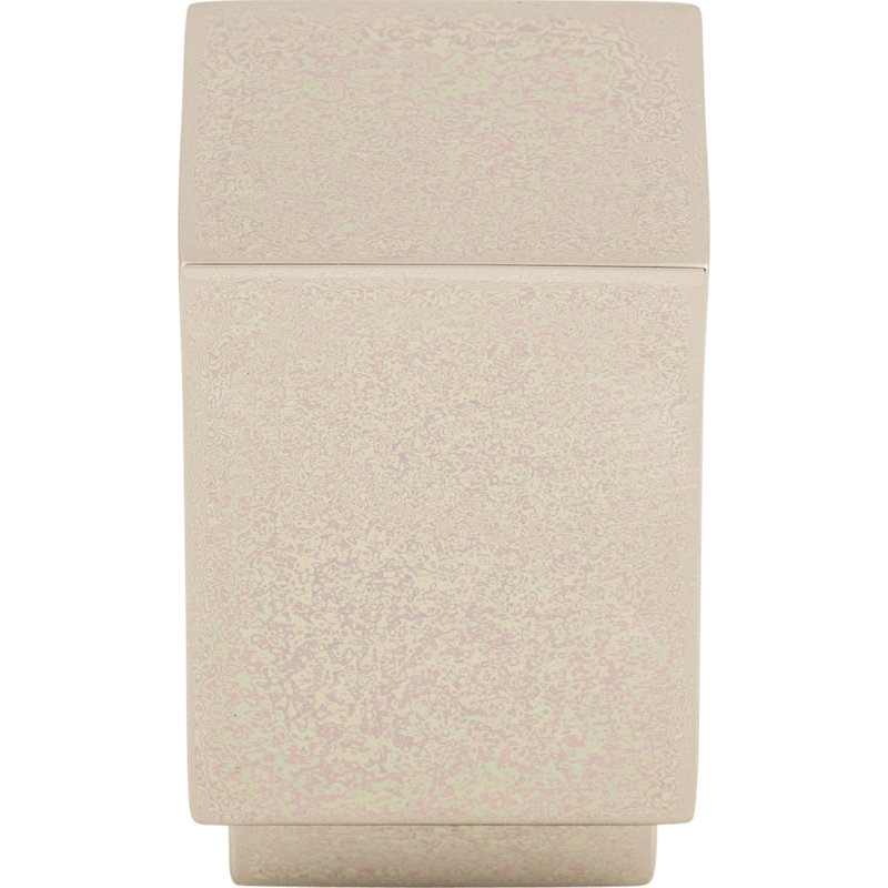 Linear 3/4" Length Square Knob, Polished Nickel