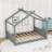 Wood House Floor Bed With Slats-376006407-376006404