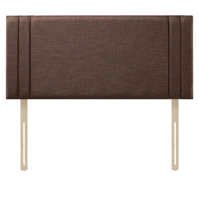 Upholstered Twill Headboard, Double (4'6), Beige