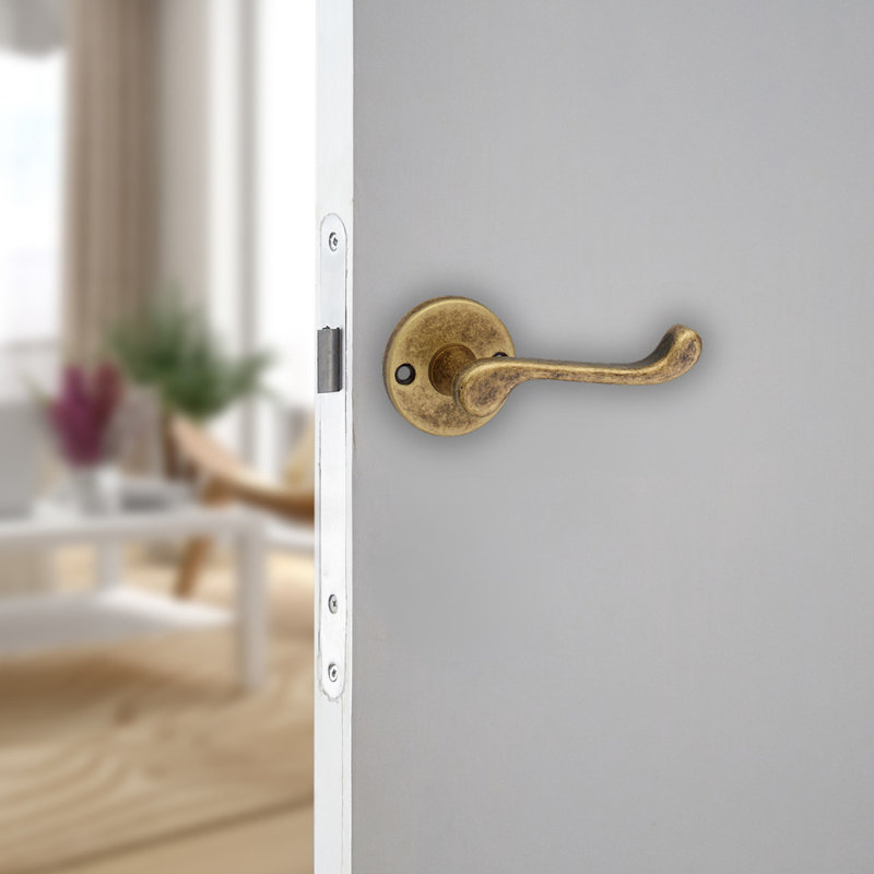 Victorian Scroll Door Handles Set