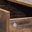 Table de chevet de style industriel