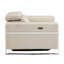 Causeuse en cuir italien avec fauteuil inclinable Global United-779058450