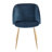 Terrance 18.5'' H Velvet Upholstered Parsons Chair-2019242874-2019242823