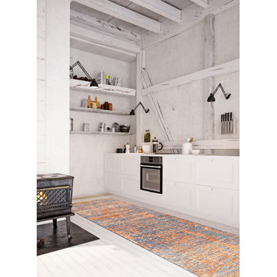 Tapis gris en cuivre Legacy 2 pi 6 po x 10 pi 3 po