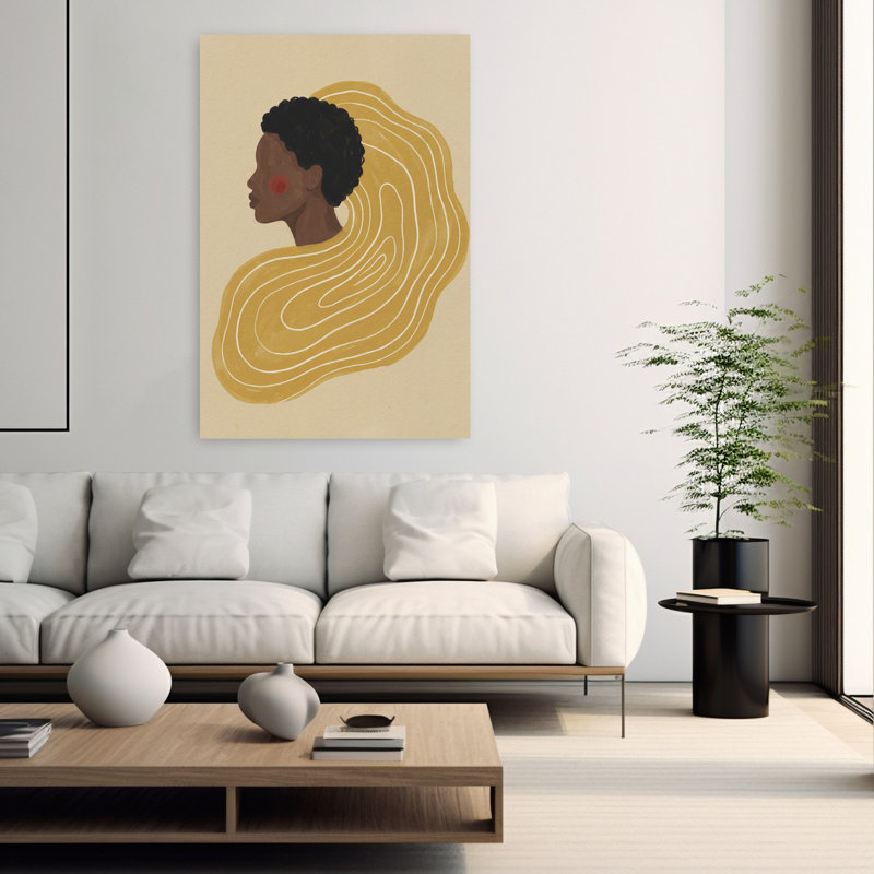 Art contemporain contemporain abstrait, H 60 po x l 40 po