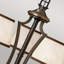 Barkbridge 3 - Light Shaded Chandelier