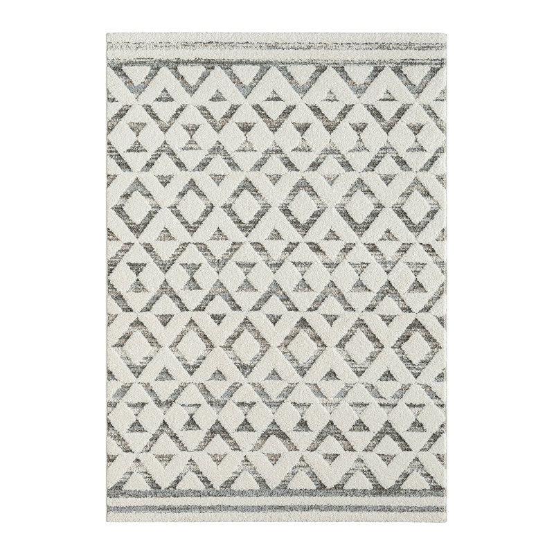 Tapis luxueux, 100% polypropylène, 6,6 x 9,5 pieds | 1 600 grammes par mètre carré, hauteur de poils de 0,7 po | Envers durable en jute, compatible avec les aspirateurs | Idéal pour le salon, la chambre à coucher et la décoration intérieure élégante