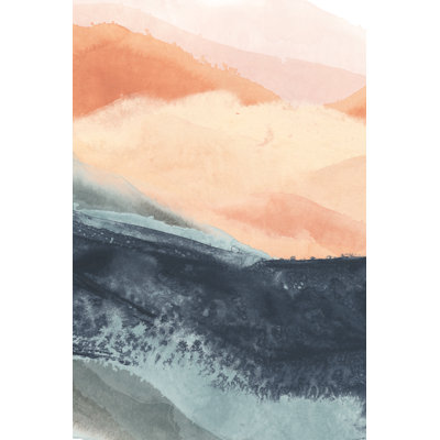 «Soft Waves II» par June Erica Vess - reproduction d'art sur toile tendue