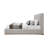 Orane Gray Fabric  Bed