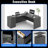 Bow Front L-Shaped Executive Desk With File Cabinet-1687212942