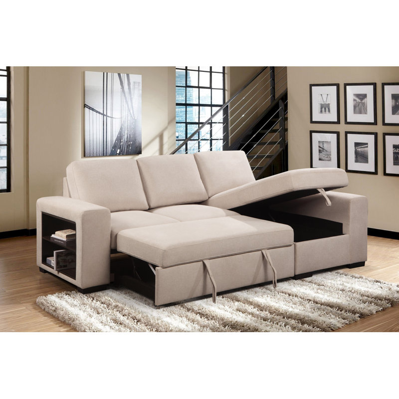Upholstered L-Shaped Sectional Right Hand Facing