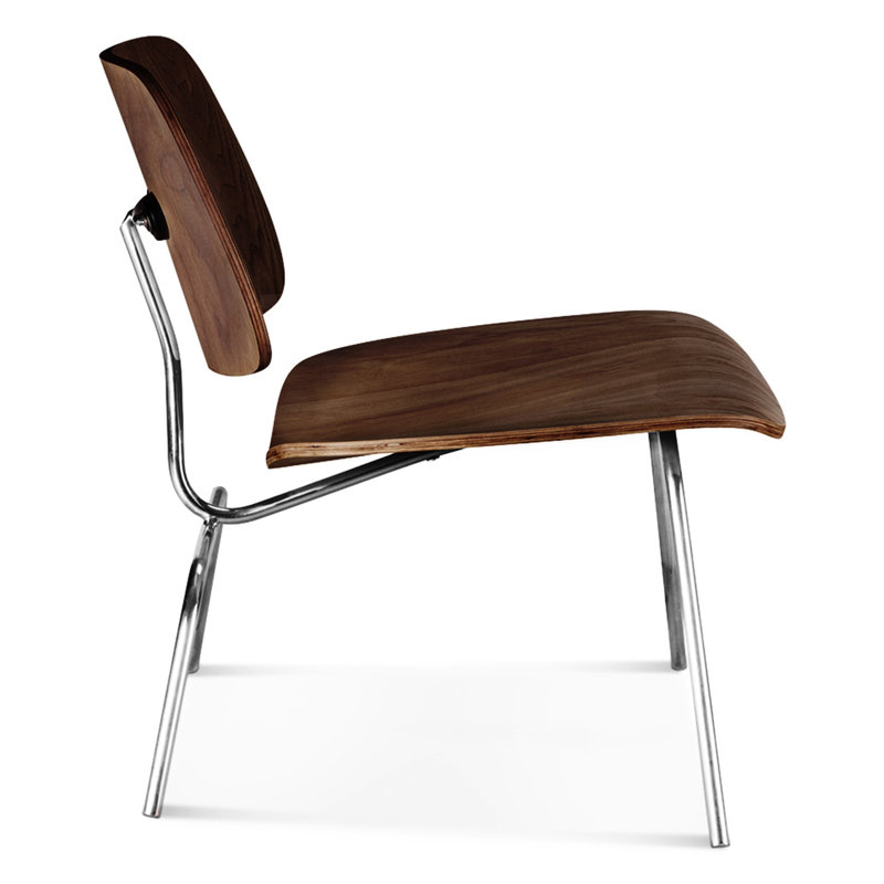 Chaise longue en contreplaqué moulé American Design
