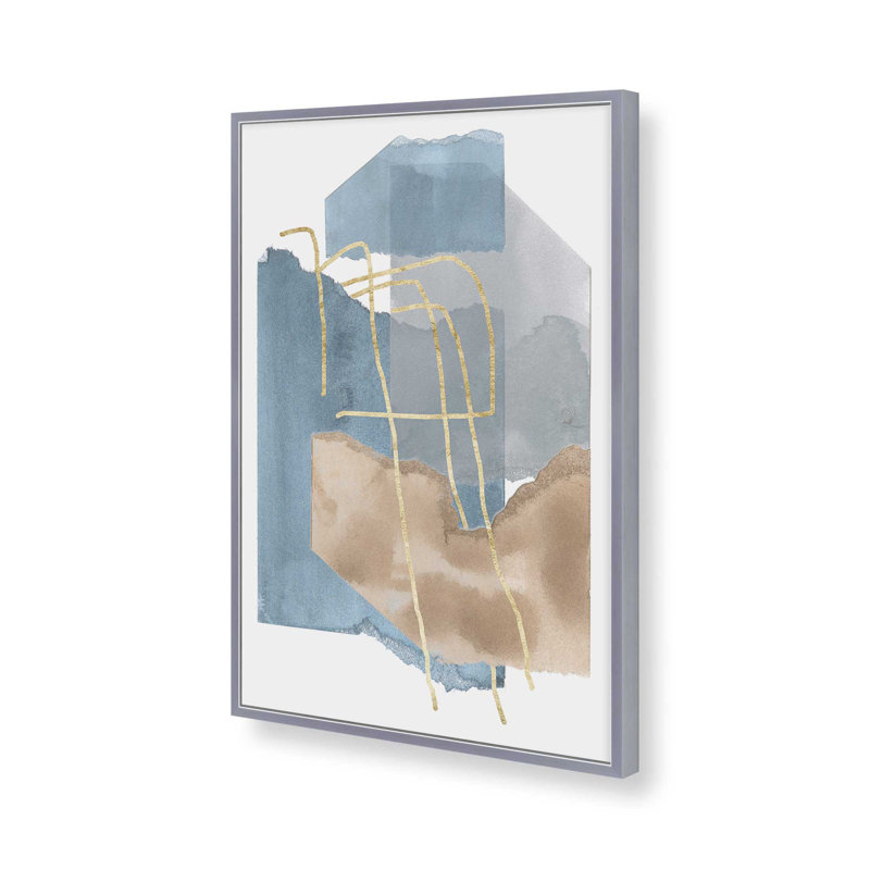 «Fragments of Light II», reproduction, H 17,25 po x l 13,25 po, Encadrement ouvert, chrome poli